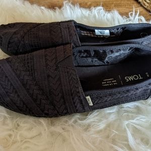 Toms alpargatas - black arrows